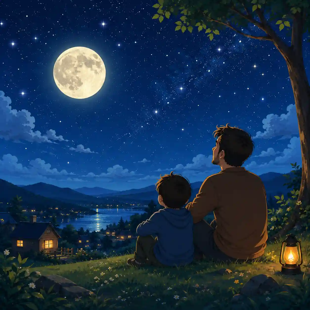 The Moon and the Stars